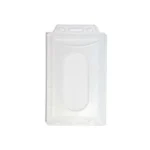 Porta Credencial Transparente Vertical - Imagen 2