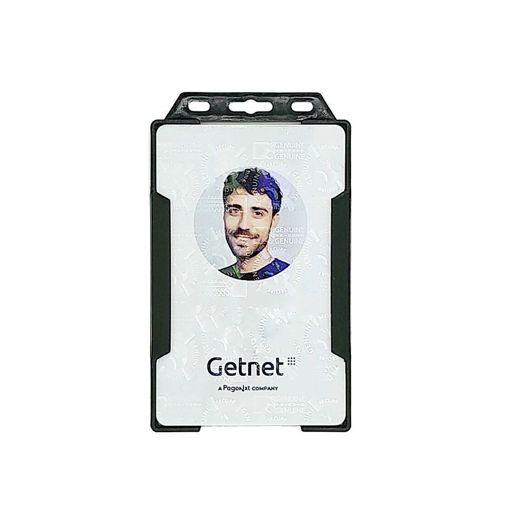 sku-18-fp Porta Credencial Ejecutivo Negro - Imagen 1